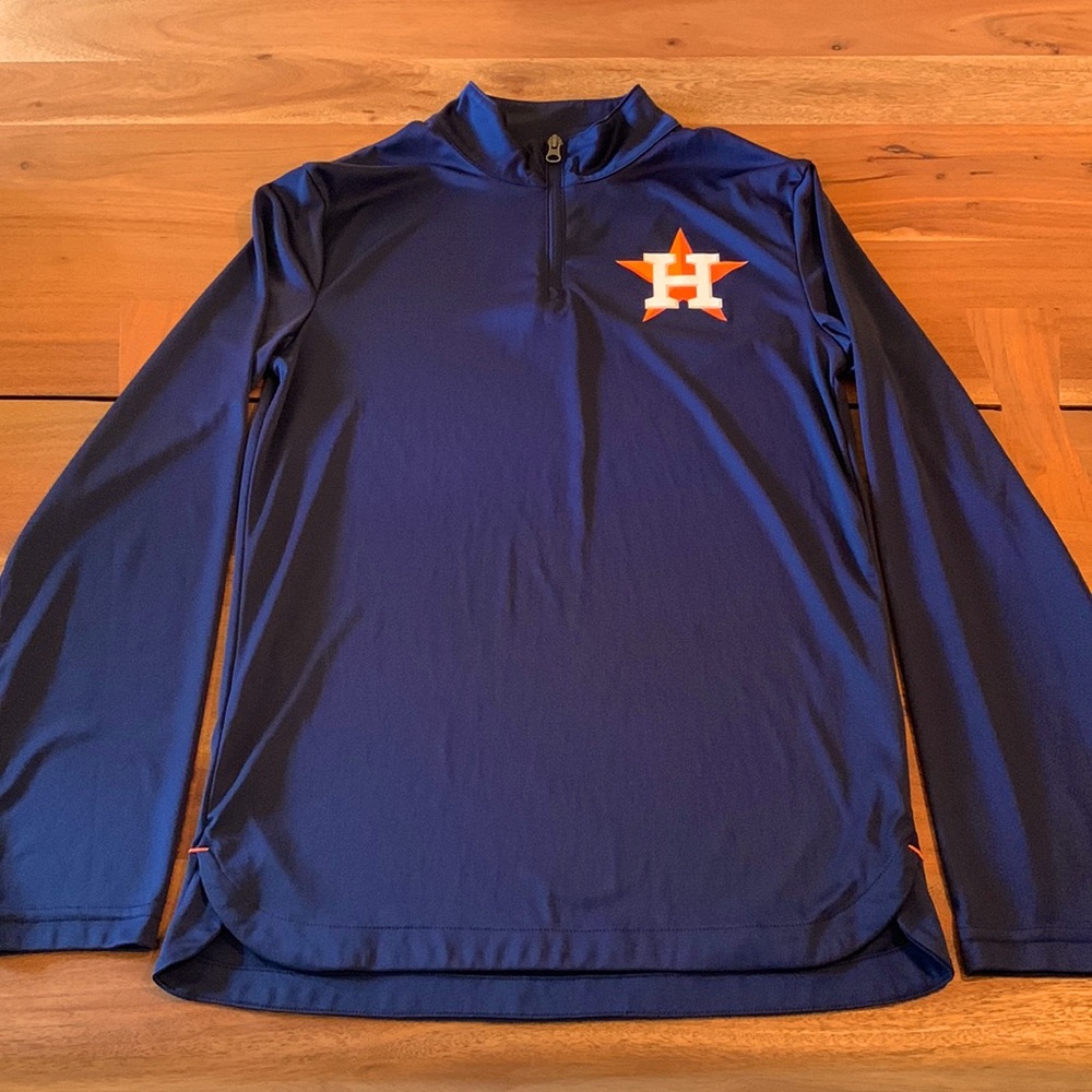 Astros long sleeves shirt size Small